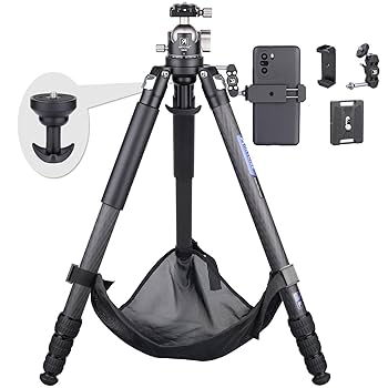 Amazonベーシック カメラ三脚 130cm 5段 自由雲台 カーボン Amazonベーシックのカーボン三脚を買いました - starnote*